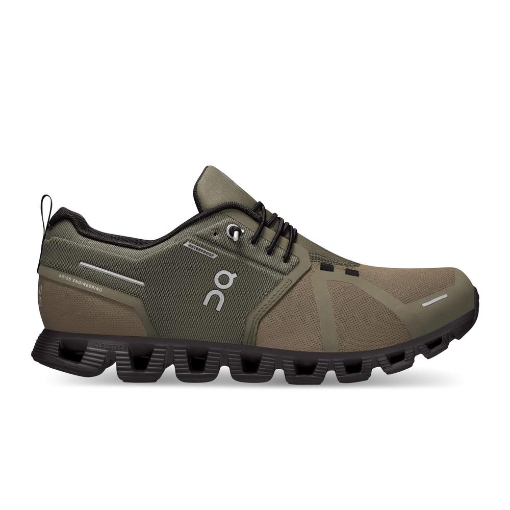 Men Cloud 5 Waterproof – Olive | Black